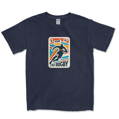 T-shirt Rugby Lifestyle – Je Peux Pas, J’ai Rugby-Garçon bien vêtu