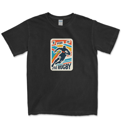 T-shirt Rugby Lifestyle – Je Peux Pas, J’ai Rugby-Garçon bien vêtu