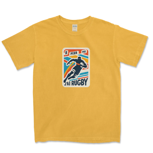 T-shirt Rugby Lifestyle – Je Peux Pas, J’ai Rugby-Garçon bien vêtu