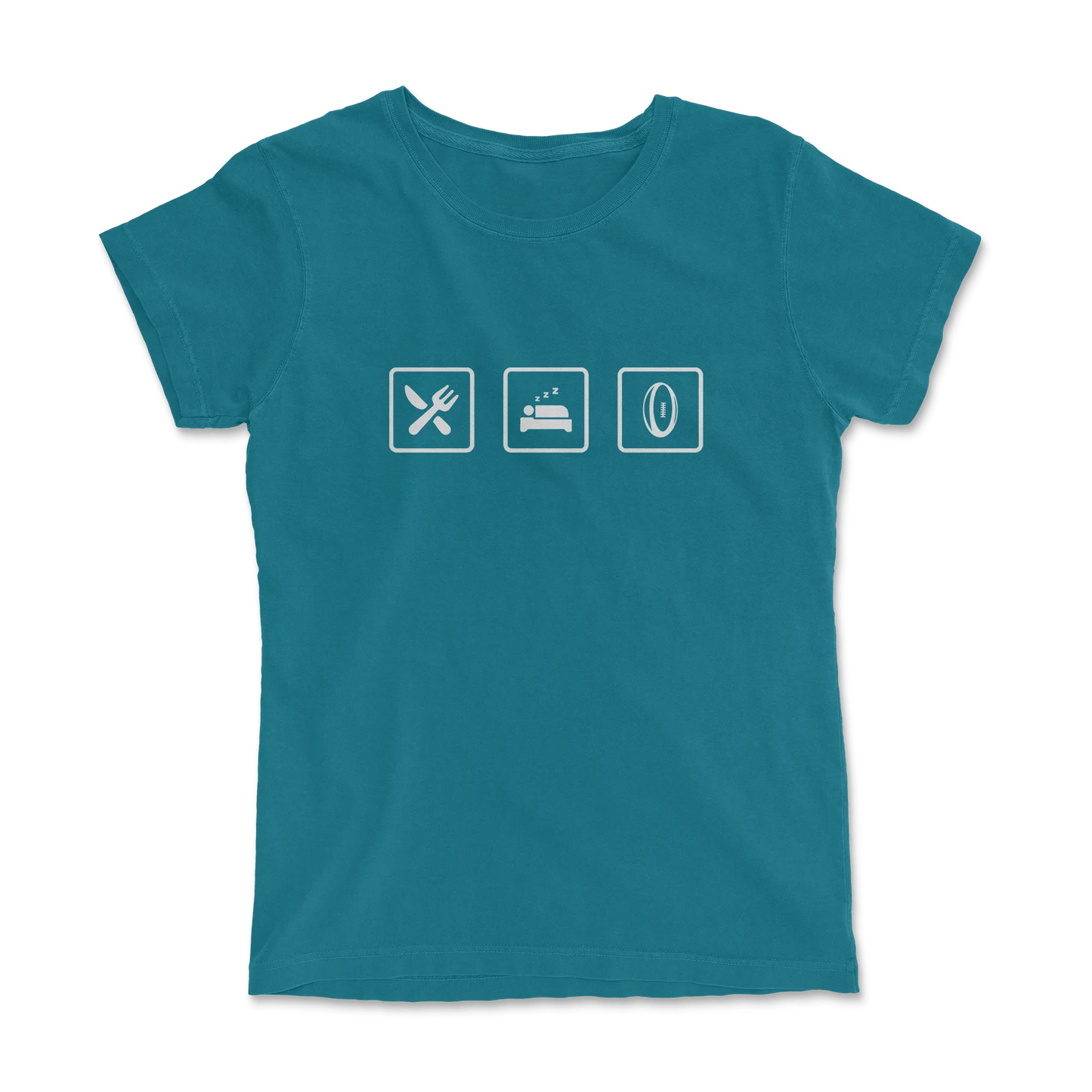 T-shirt Rugby Lifestyle – Manger, Dormir, Rugby-Garçon bien vêtu
