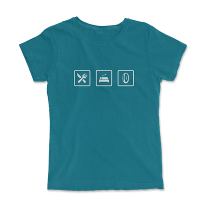 T-shirt Rugby Lifestyle – Manger, Dormir, Rugby-Garçon bien vêtu