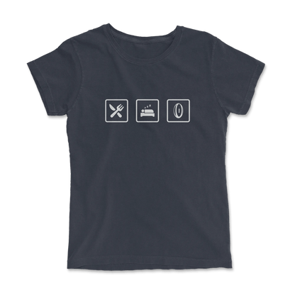 T-shirt Rugby Lifestyle – Manger, Dormir, Rugby-Garçon bien vêtu