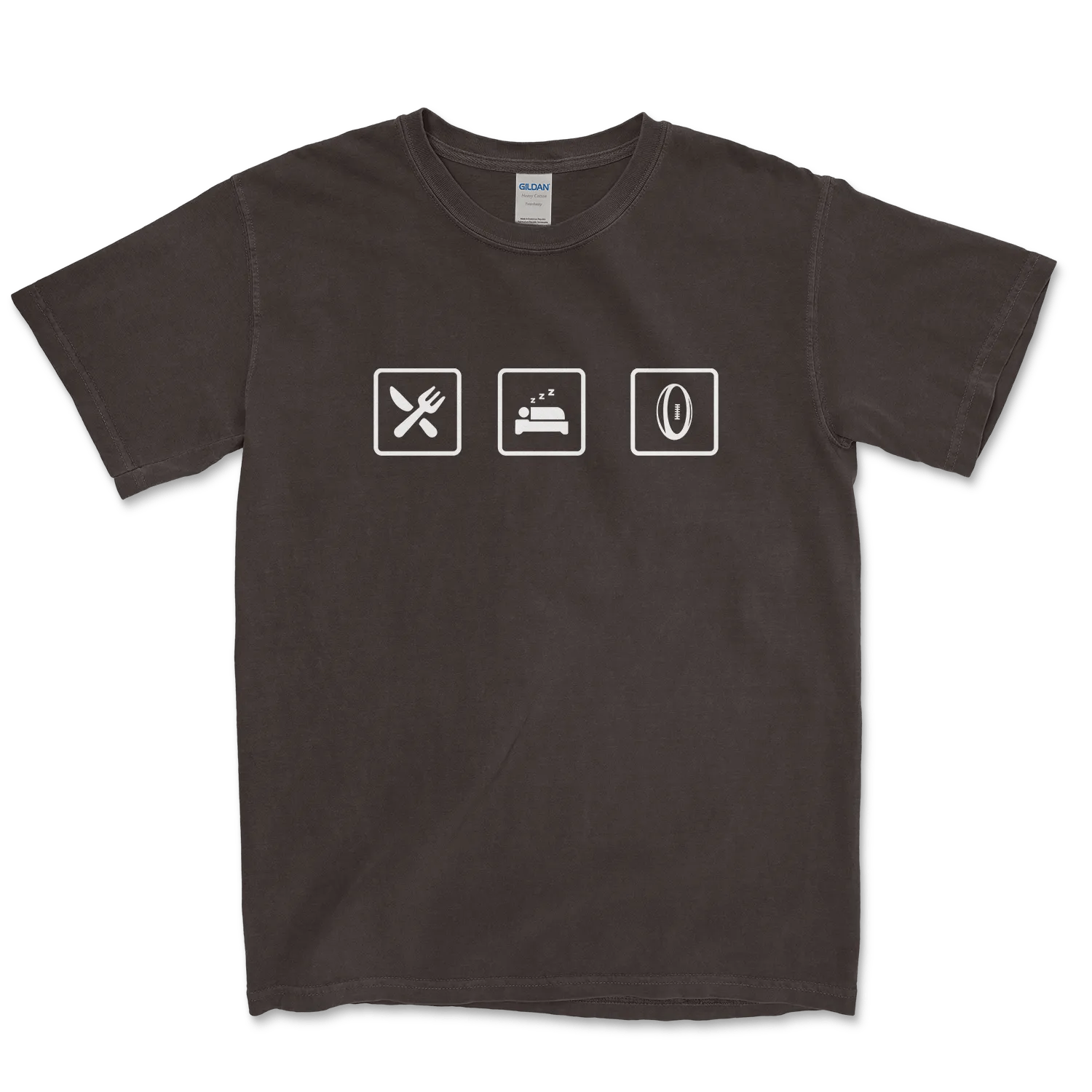 T-shirt Rugby Lifestyle – Manger, Dormir, Rugby-Garçon bien vêtu