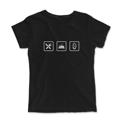 T-shirt Rugby Lifestyle – Manger, Dormir, Rugby-Garçon bien vêtu