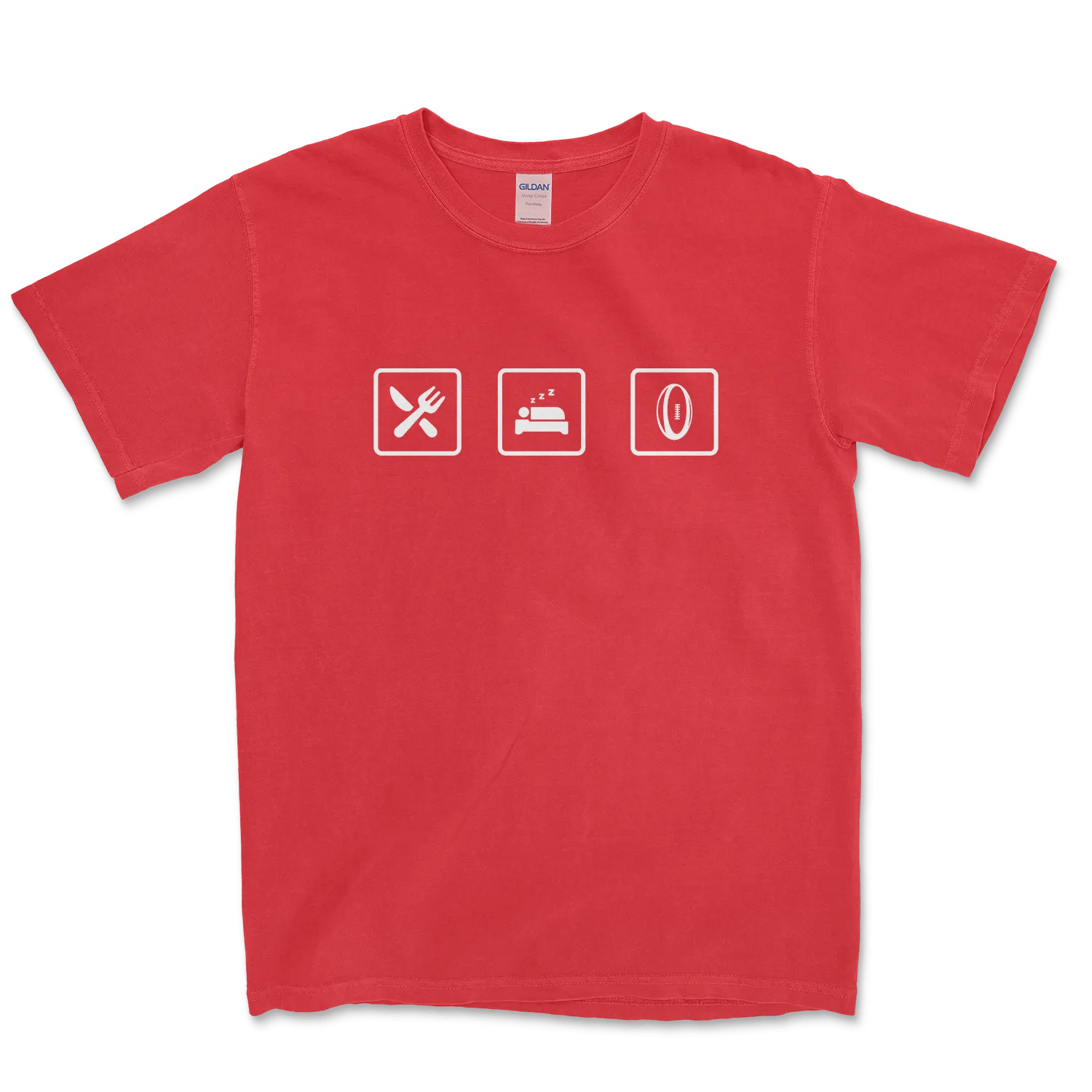 T-shirt Rugby Lifestyle – Manger, Dormir, Rugby-Garçon bien vêtu