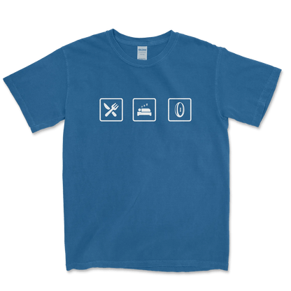 T-shirt Rugby Lifestyle – Manger, Dormir, Rugby-Garçon bien vêtu
