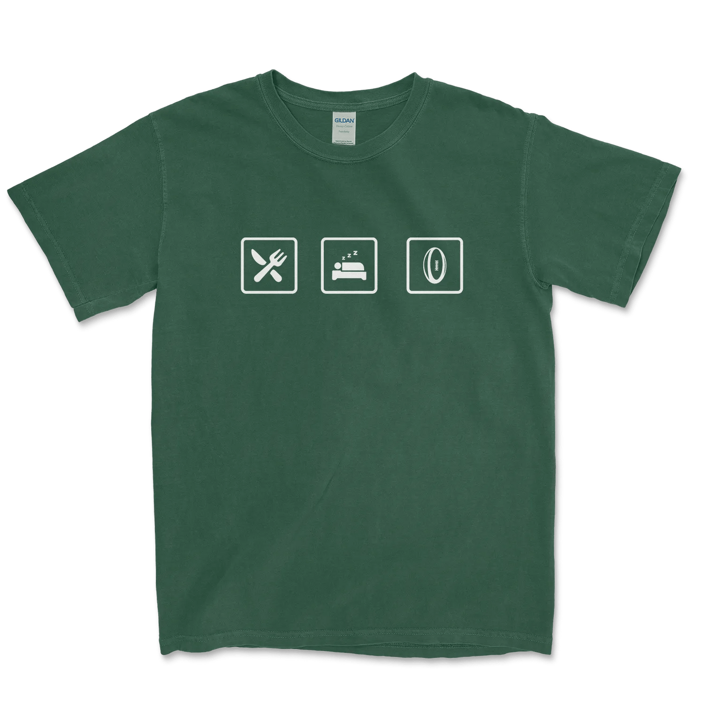 T-shirt Rugby Lifestyle – Manger, Dormir, Rugby-Garçon bien vêtu