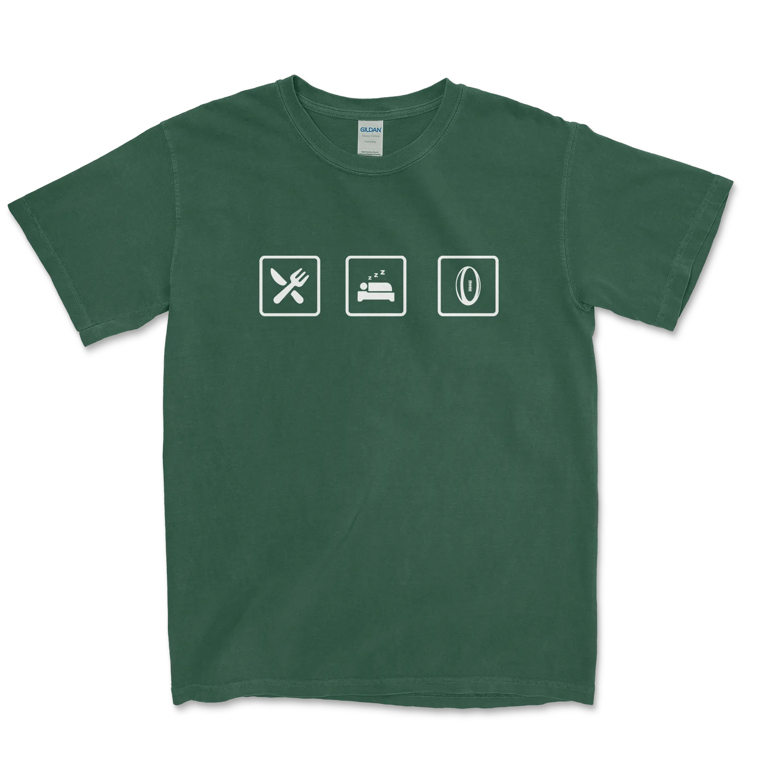 T-shirt Rugby Lifestyle – Manger, Dormir, Rugby-Garçon bien vêtu