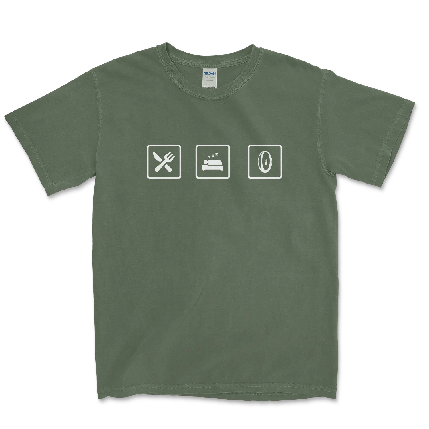 T-shirt Rugby Lifestyle – Manger, Dormir, Rugby-Garçon bien vêtu