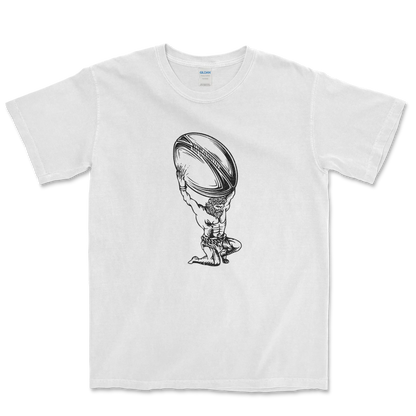 T-shirt Rugby Mythologique – Atlas du Ballon Ovale-Garçon bien vêtu