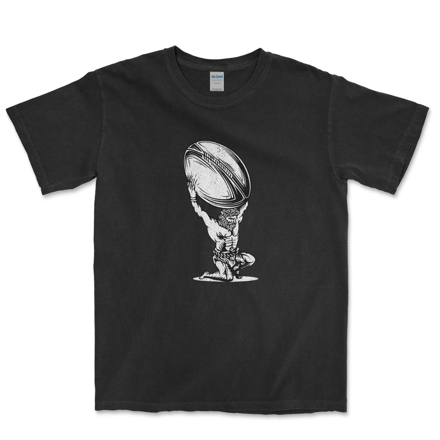 T-shirt Rugby Mythologique – Atlas du Ballon Ovale-Garçon bien vêtu