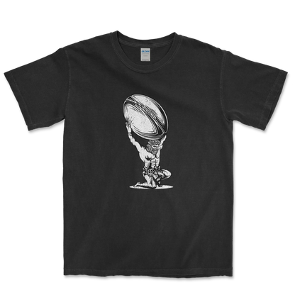 T-shirt Rugby Mythologique – Atlas du Ballon Ovale-Garçon bien vêtu