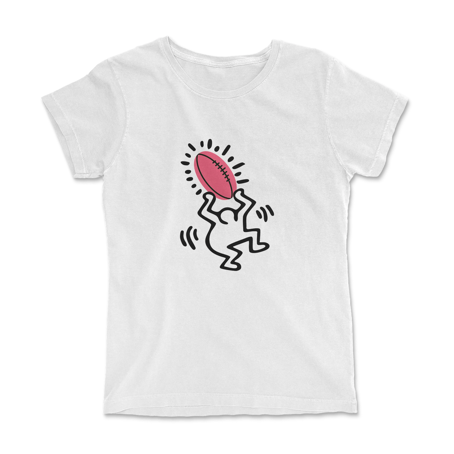 T-shirt Rugby Pop Art – L’Art du Ballon Ovale-Garçon bien vêtu