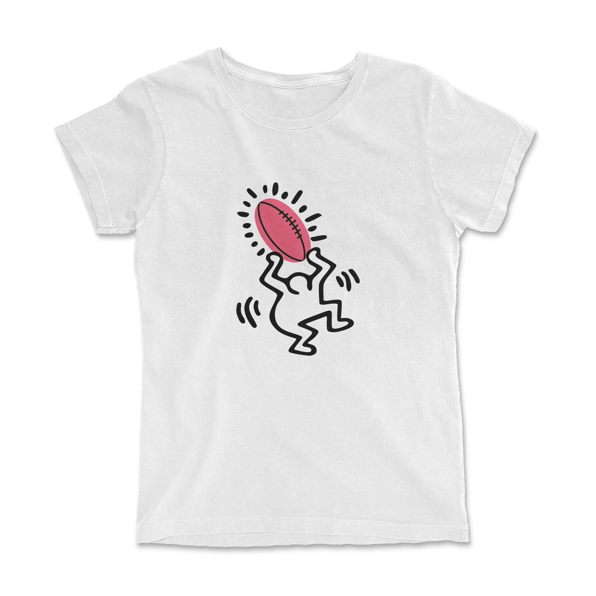 T-shirt Rugby Pop Art – L’Art du Ballon Ovale-Garçon bien vêtu