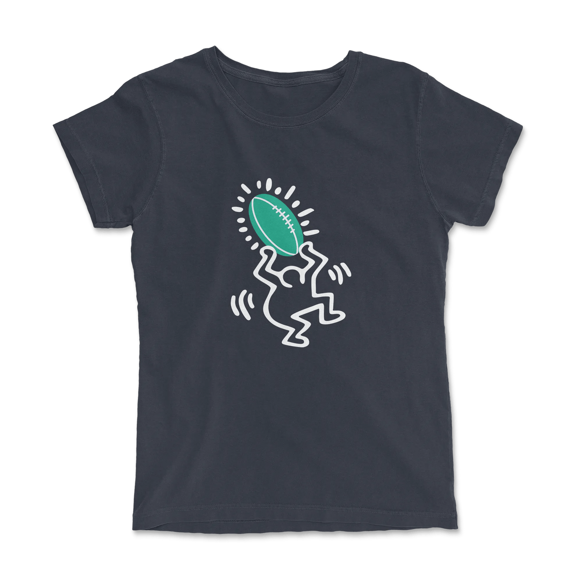 T-shirt Rugby Pop Art – L’Art du Ballon Ovale-Garçon bien vêtu