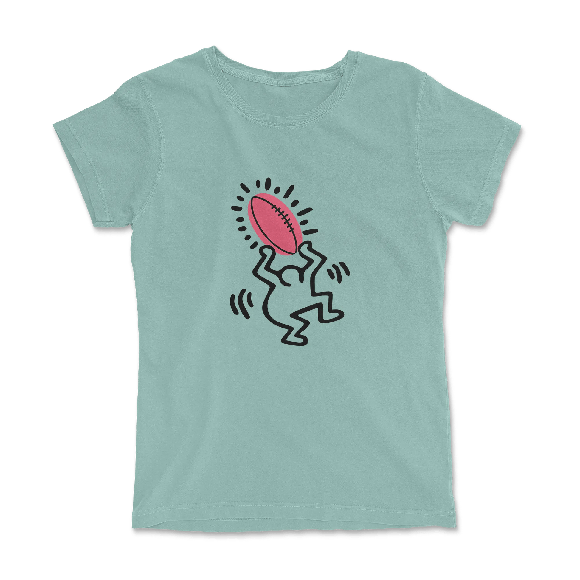 T-shirt Rugby Pop Art – L’Art du Ballon Ovale-Garçon bien vêtu