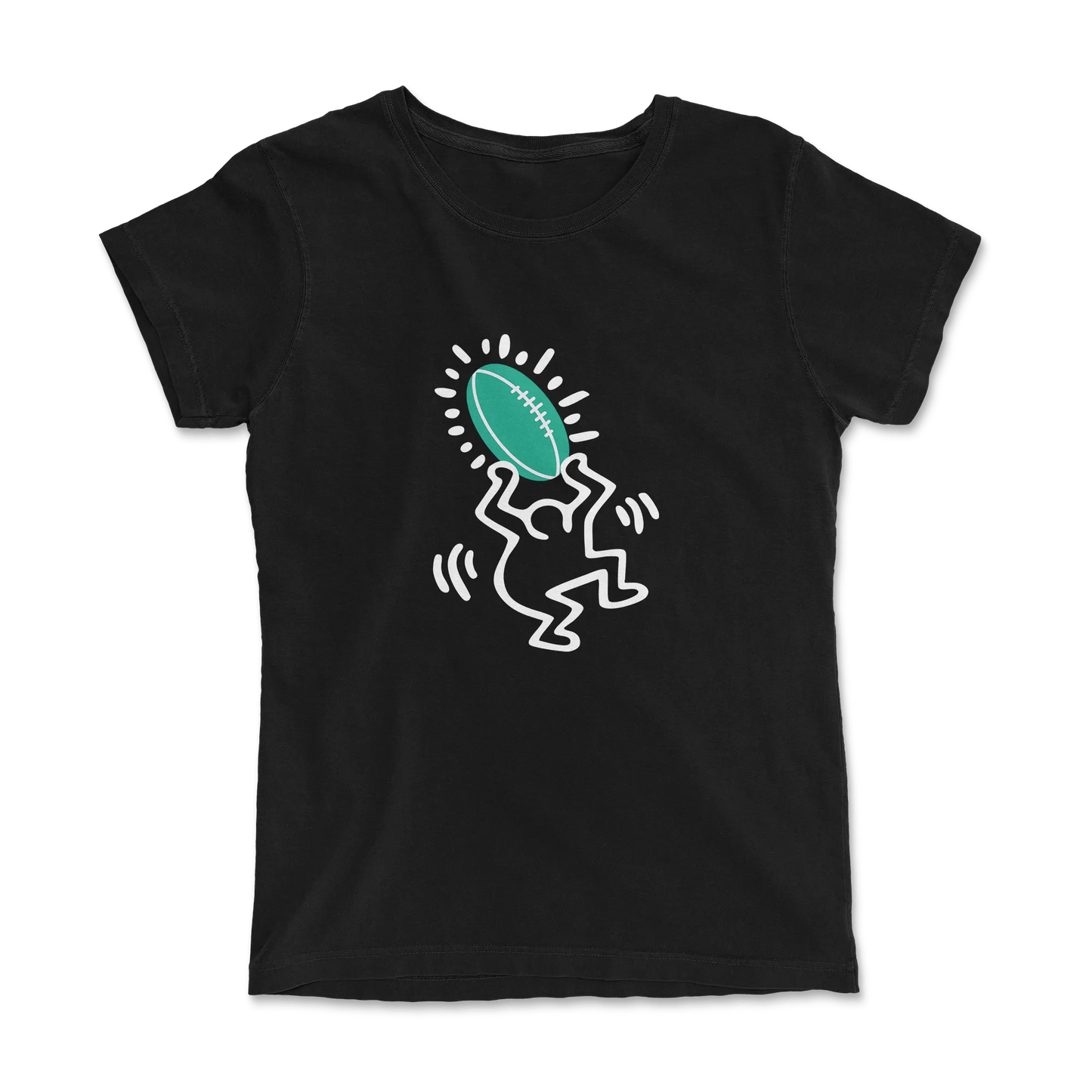 T-shirt Rugby Pop Art – L’Art du Ballon Ovale-Garçon bien vêtu