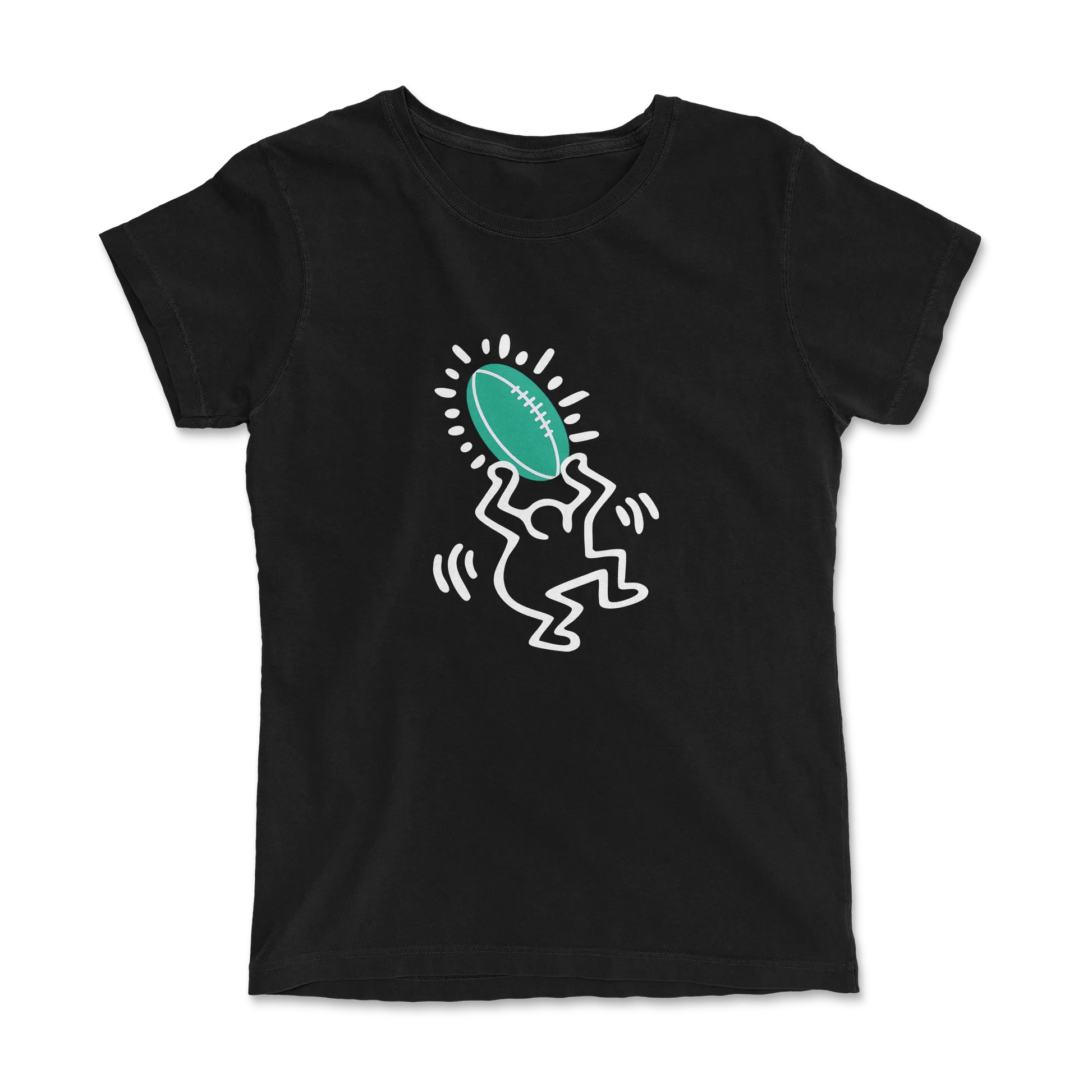 T-shirt Rugby Pop Art – L’Art du Ballon Ovale-Garçon bien vêtu