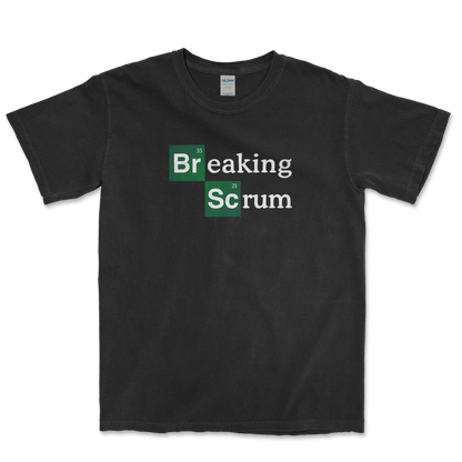 T-shirt Rugby Pop Culture – Breaking Scrum-Garçon bien vêtu
