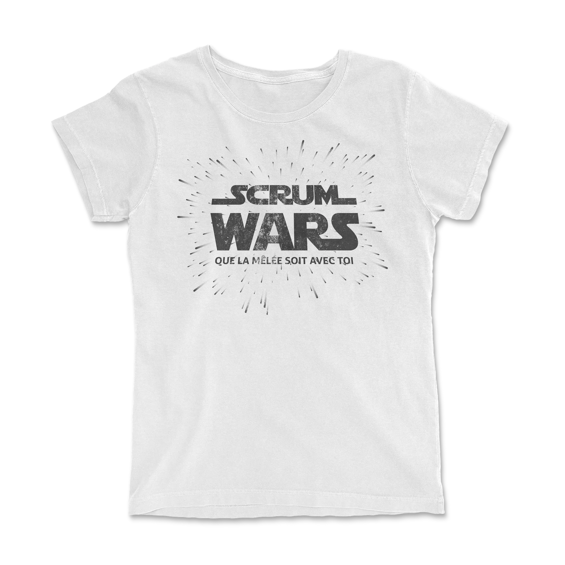 T-shirt Rugby Pop Culture – Scrum Wars-Garçon bien vêtu