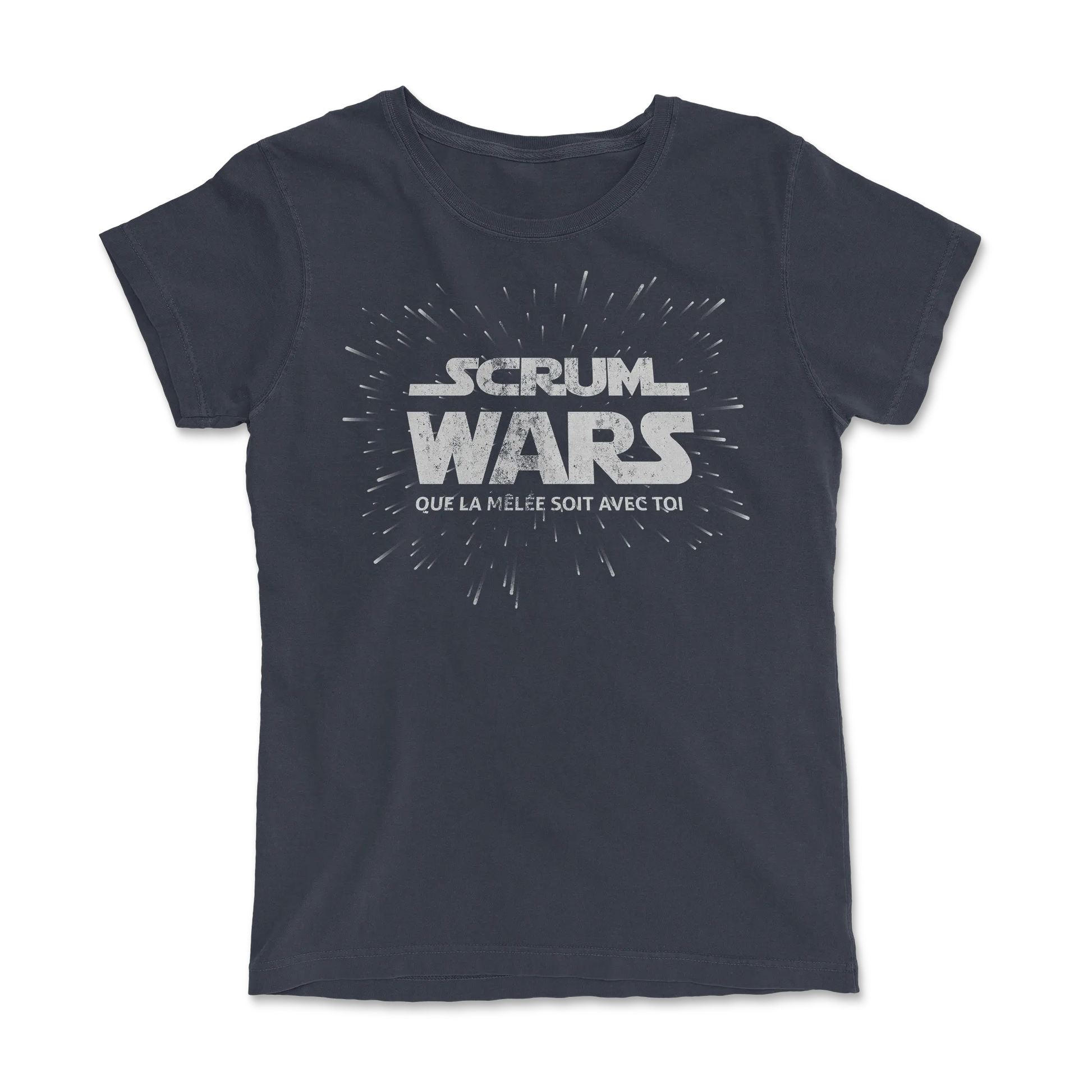 T-shirt Rugby Pop Culture – Scrum Wars-Garçon bien vêtu