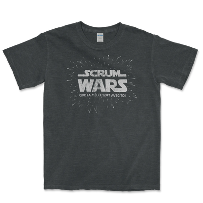 T-shirt Rugby Pop Culture – Scrum Wars-Garçon bien vêtu