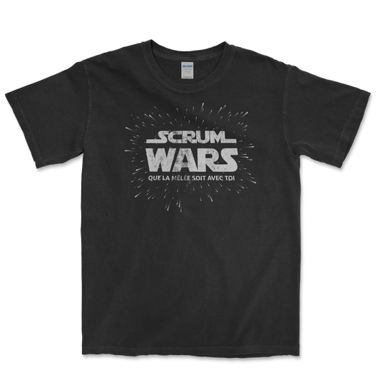 T-shirt Rugby Pop Culture – Scrum Wars-Garçon bien vêtu