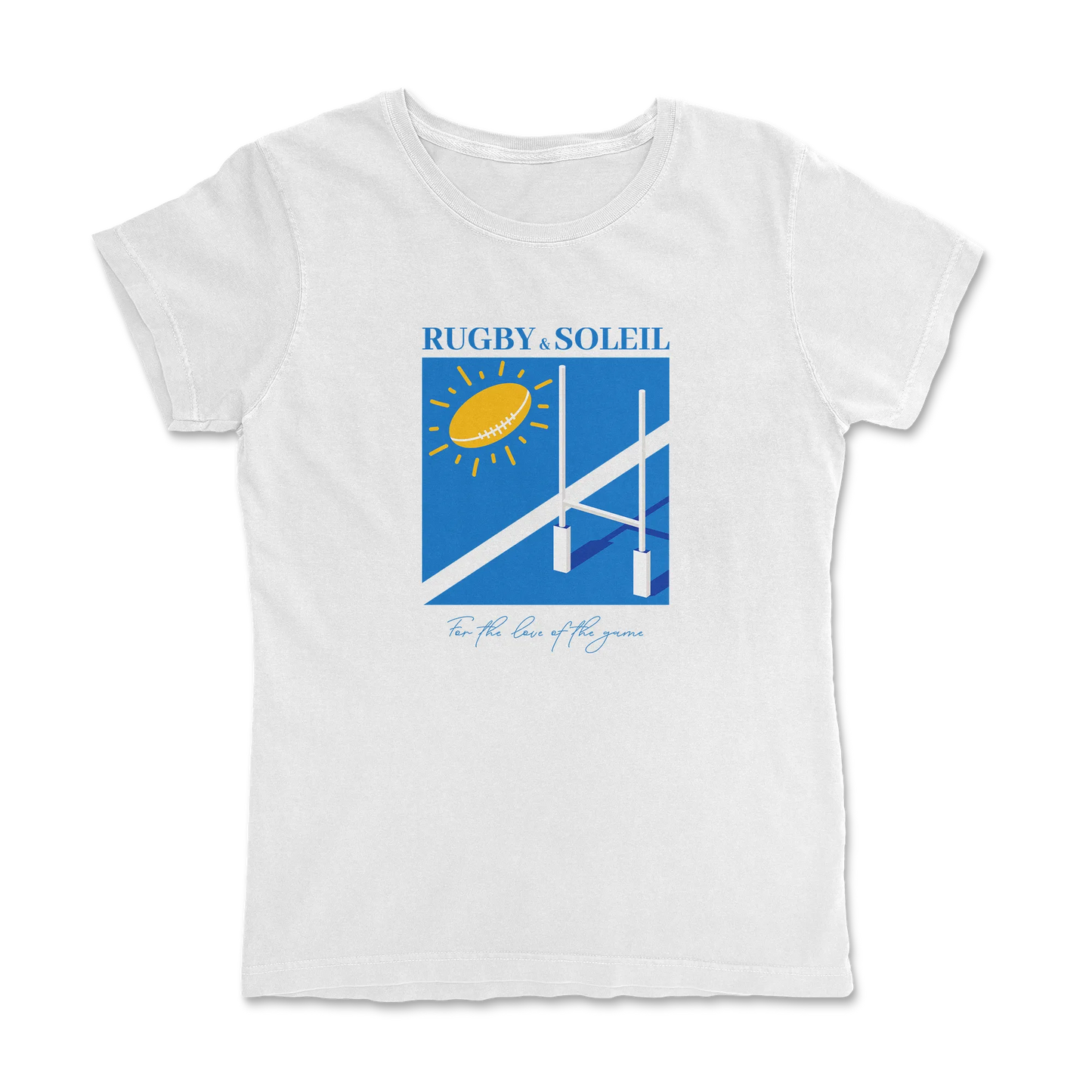 T-shirt Rugby & Soleil – Passion et Élégance-Garçon bien vêtu