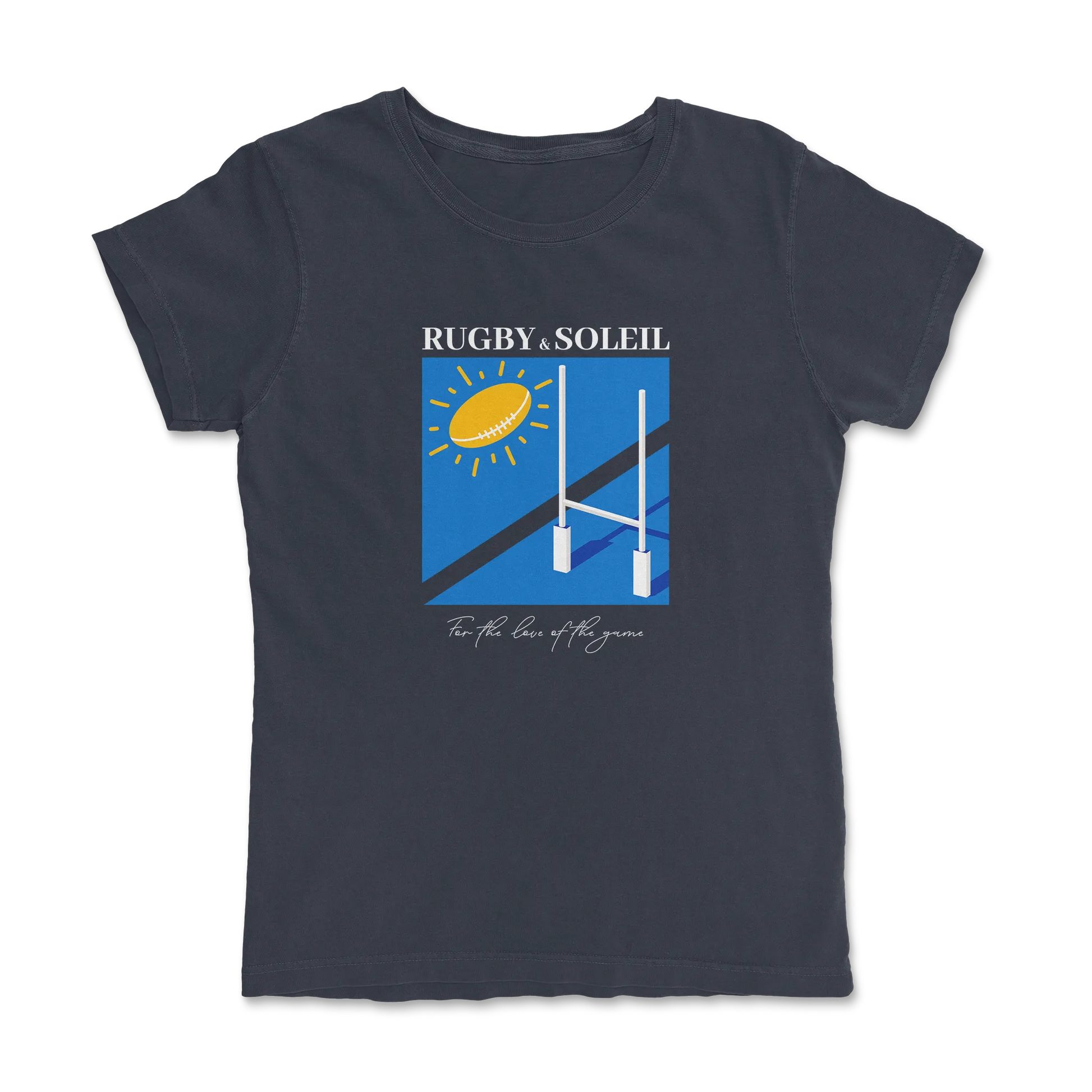 T-shirt Rugby & Soleil – Passion et Élégance-Garçon bien vêtu