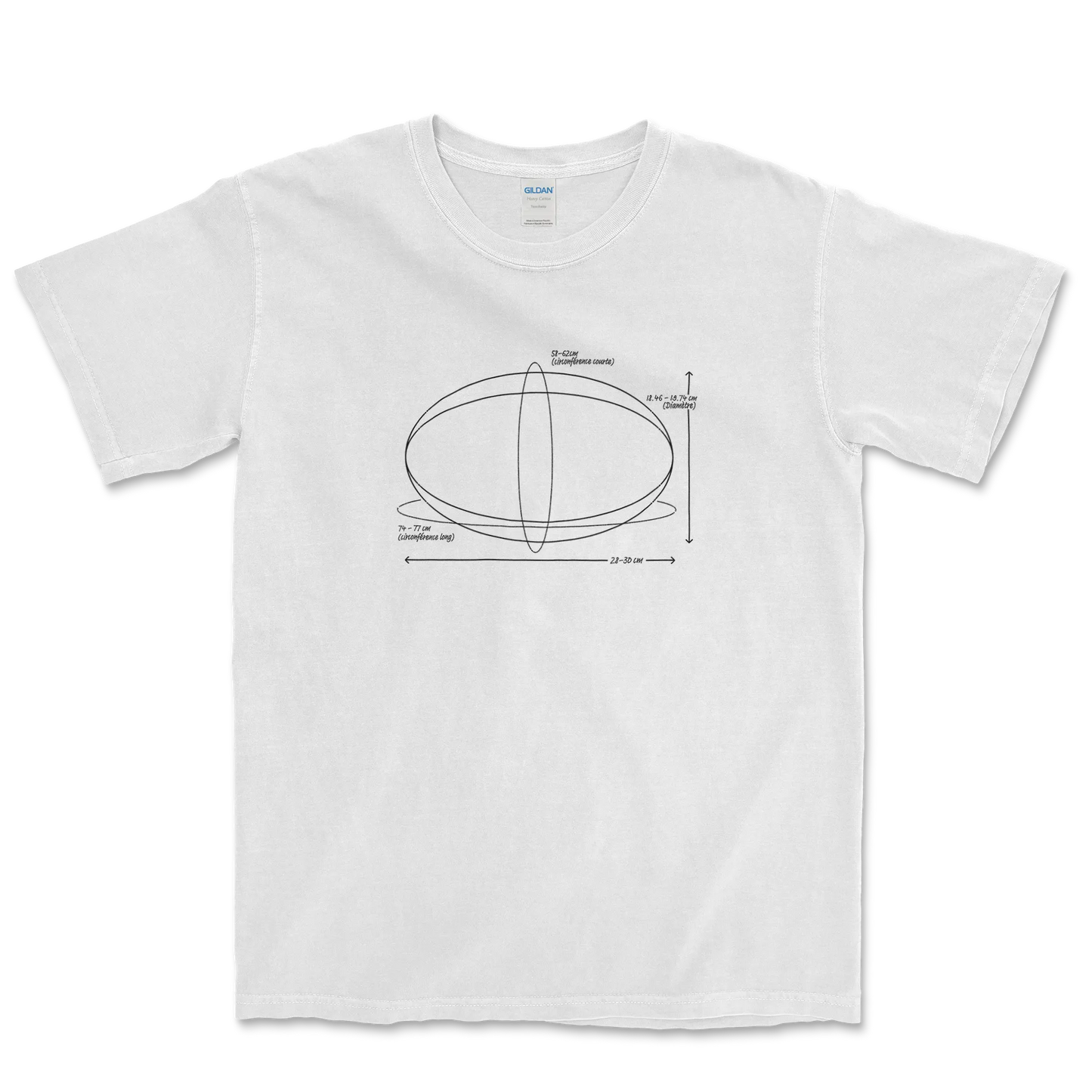 T-shirt Rugby Technique – Plan du Ballon-Garçon bien vêtu