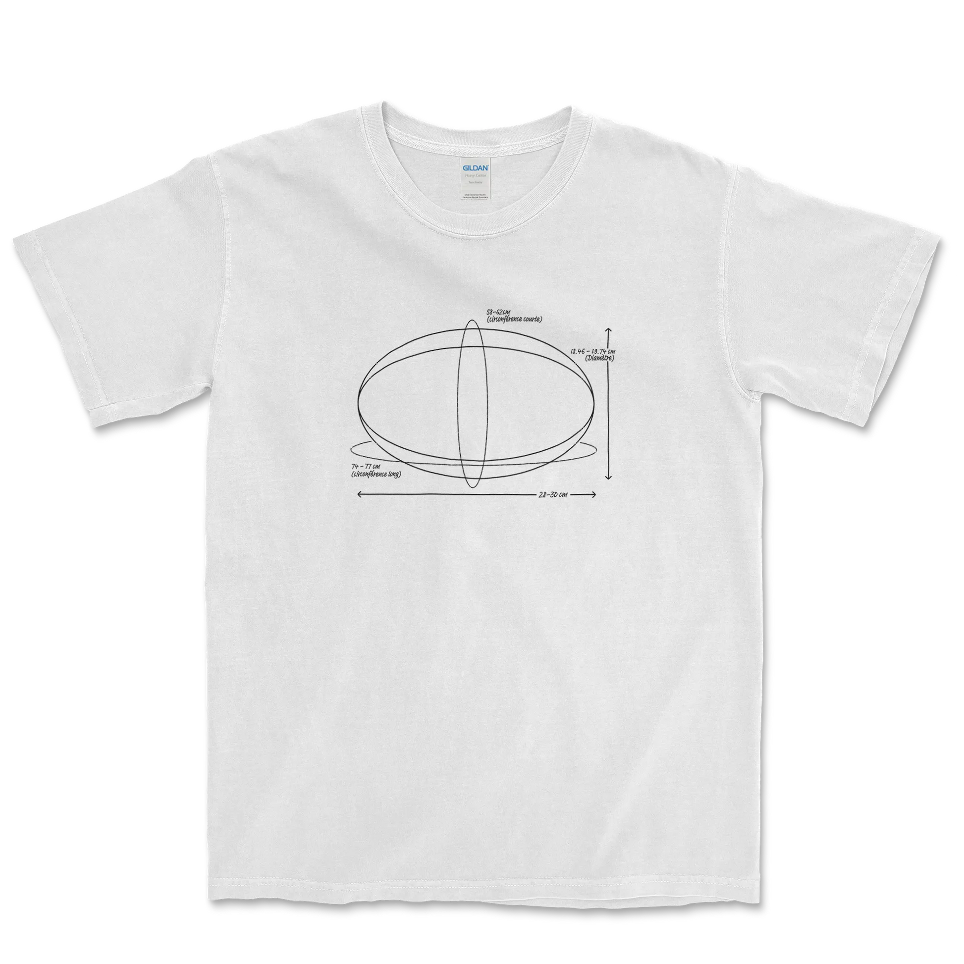 T-shirt Rugby Technique – Plan du Ballon-Garçon bien vêtu