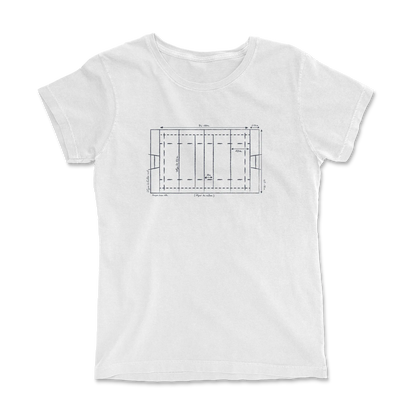 T-shirt Rugby Technique – Plan du Terrain-Garçon bien vêtu