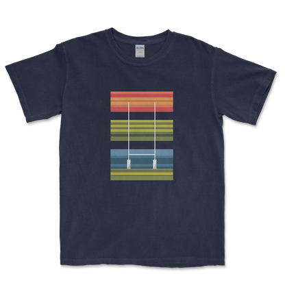 T-shirt Rugby Terrain – Esprit Rétro & Élégance Sportive-Garçon bien vêtu