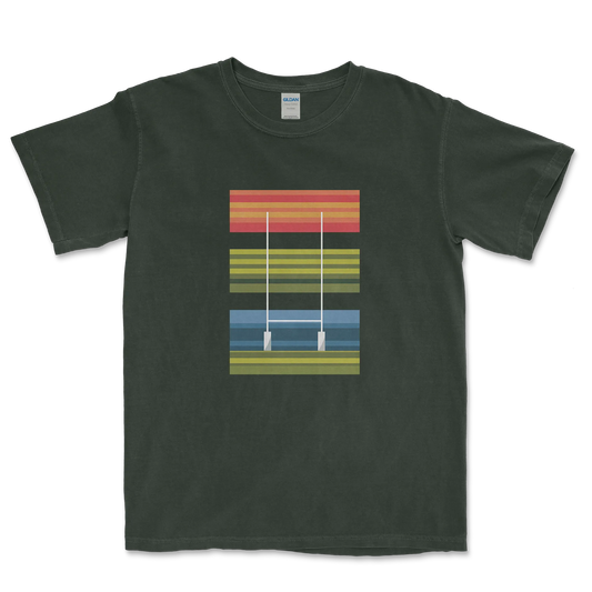 T-shirt Rugby Terrain – Esprit Rétro & Élégance Sportive-Garçon bien vêtu
