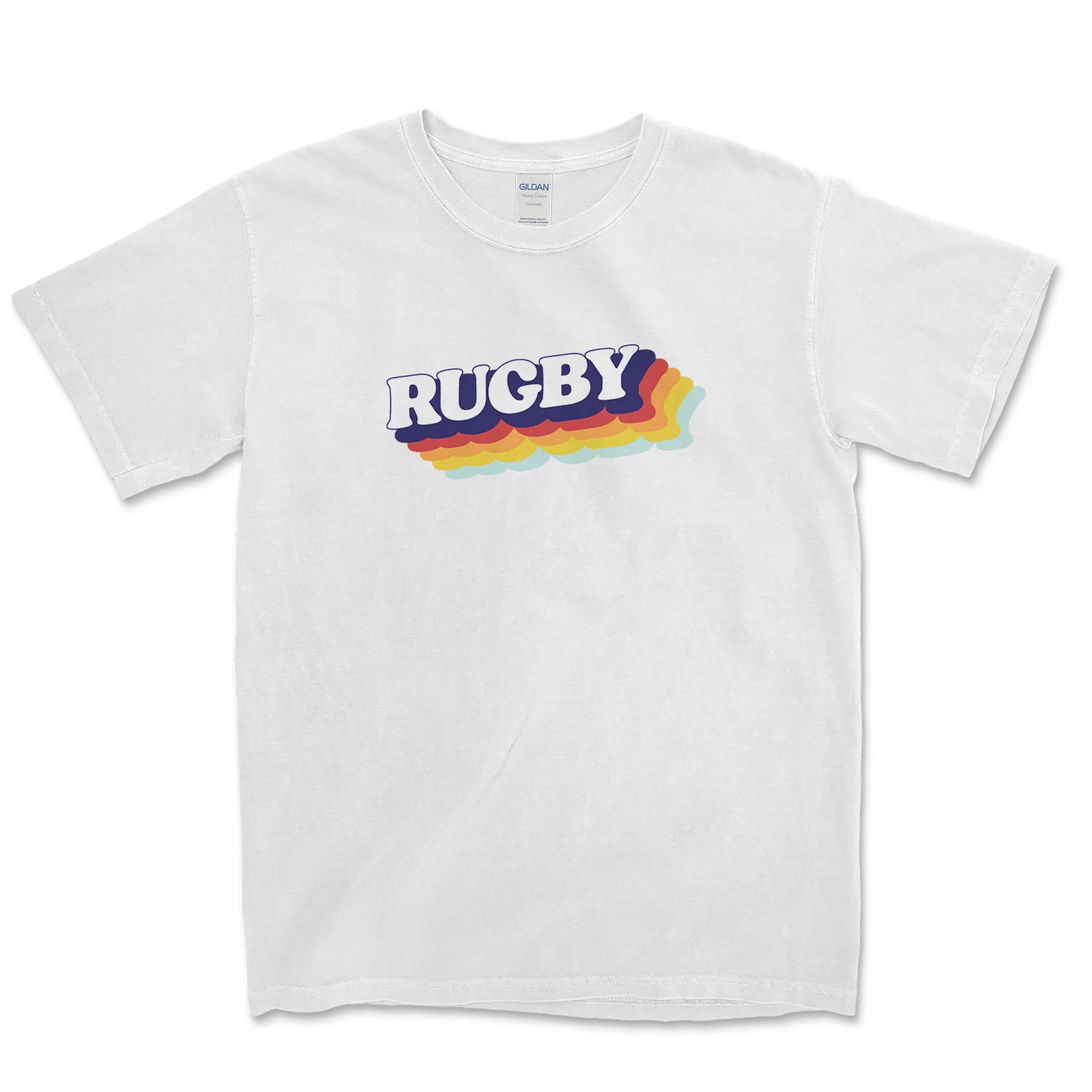 T-shirt Rugby Vintage – Esprit 70s & Passion Ovale-Garçon bien vêtu