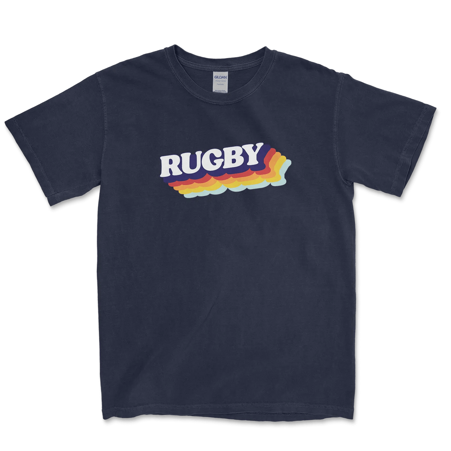 T-shirt Rugby Vintage – Esprit 70s & Passion Ovale-Garçon bien vêtu