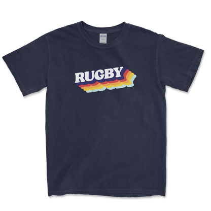 T-shirt Rugby Vintage – Esprit 70s & Passion Ovale-Garçon bien vêtu