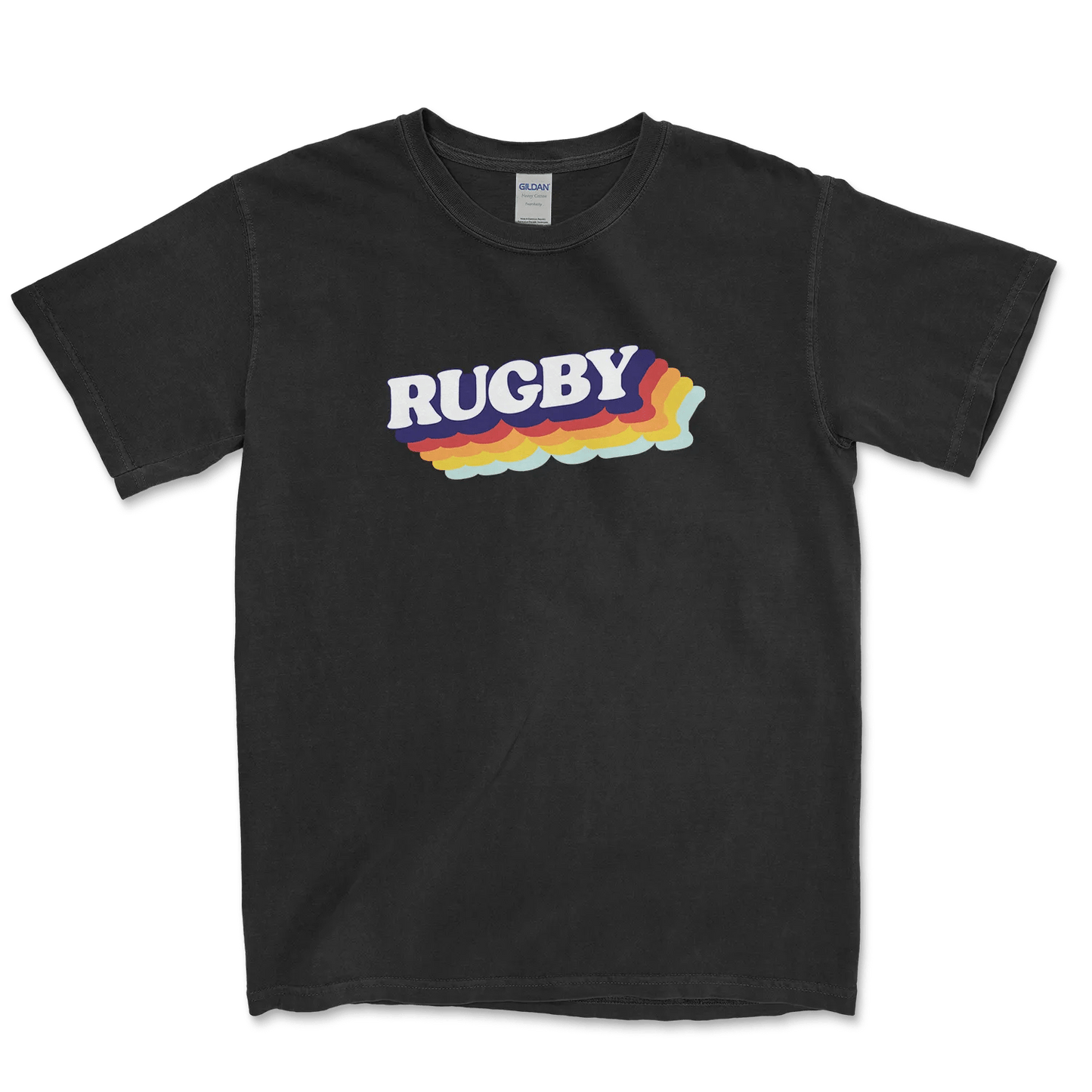 T-shirt Rugby Vintage – Esprit 70s & Passion Ovale-Garçon bien vêtu