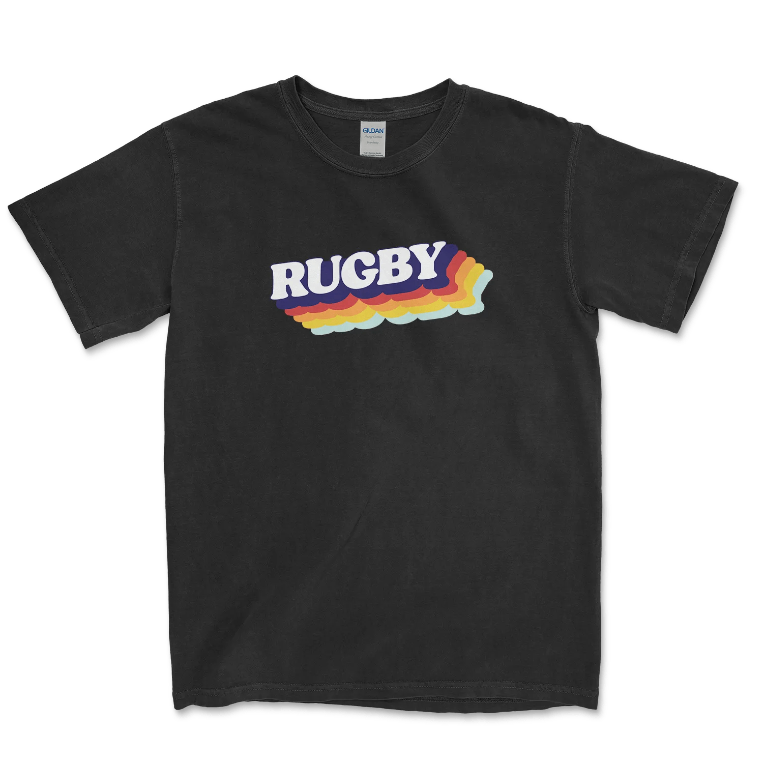 T-shirt Rugby Vintage – Esprit 70s & Passion Ovale-Garçon bien vêtu