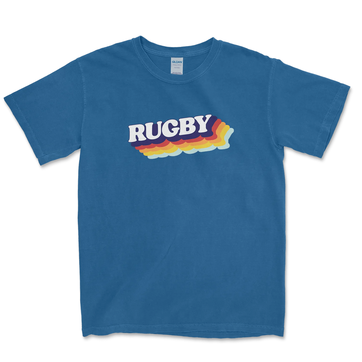 T-shirt Rugby Vintage – Esprit 70s & Passion Ovale-Garçon bien vêtu