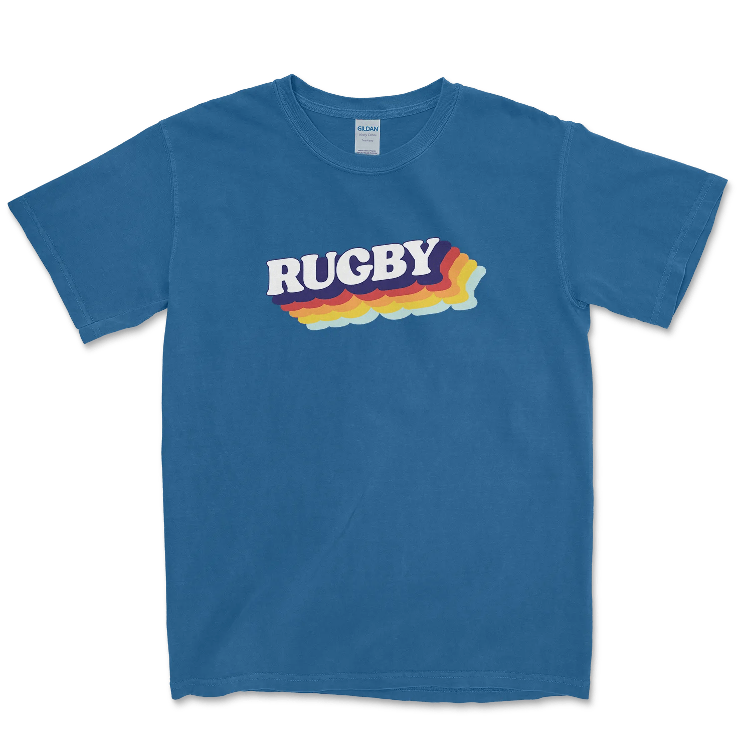 T-shirt Rugby Vintage – Esprit 70s & Passion Ovale-Garçon bien vêtu