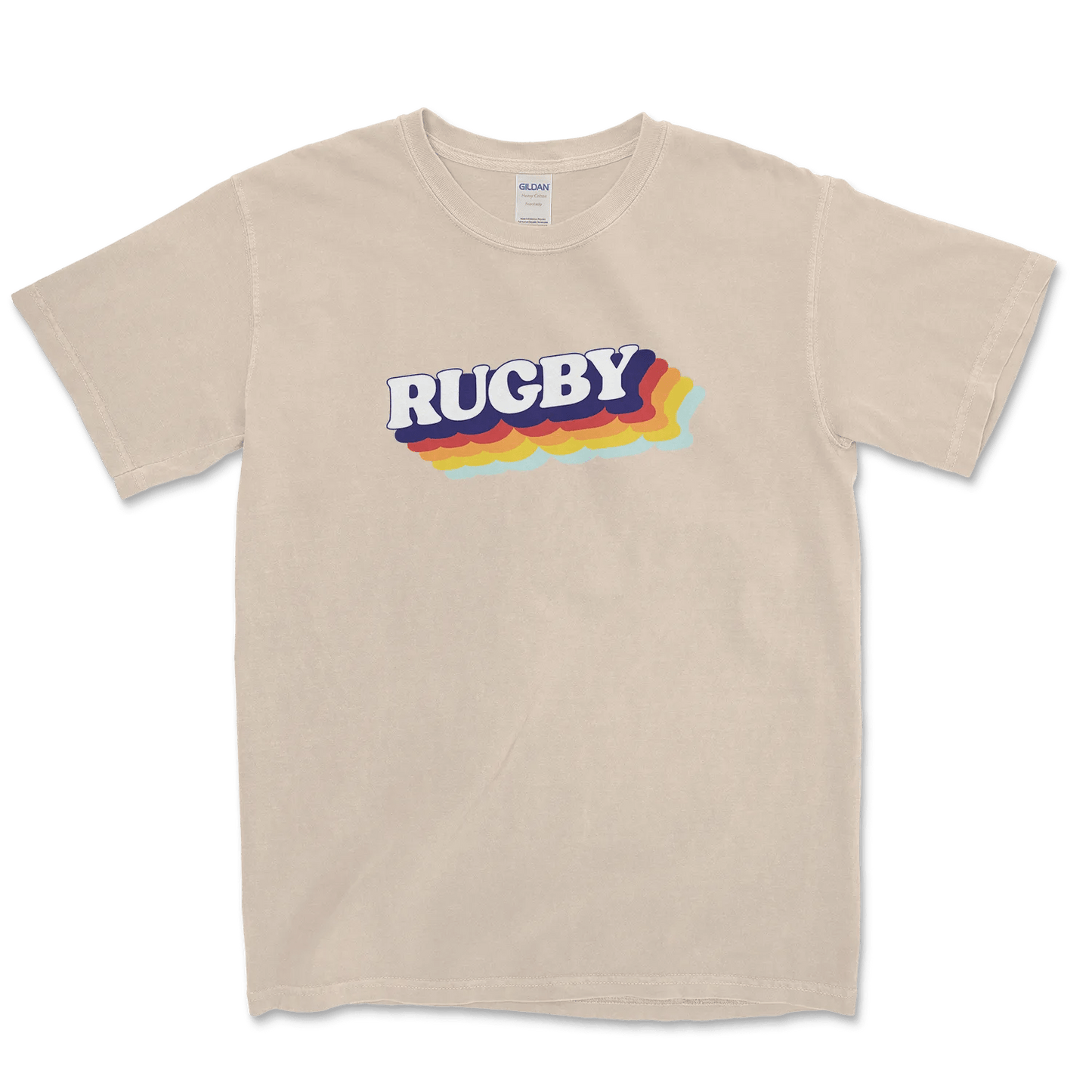 T-shirt Rugby Vintage – Esprit 70s & Passion Ovale-Garçon bien vêtu