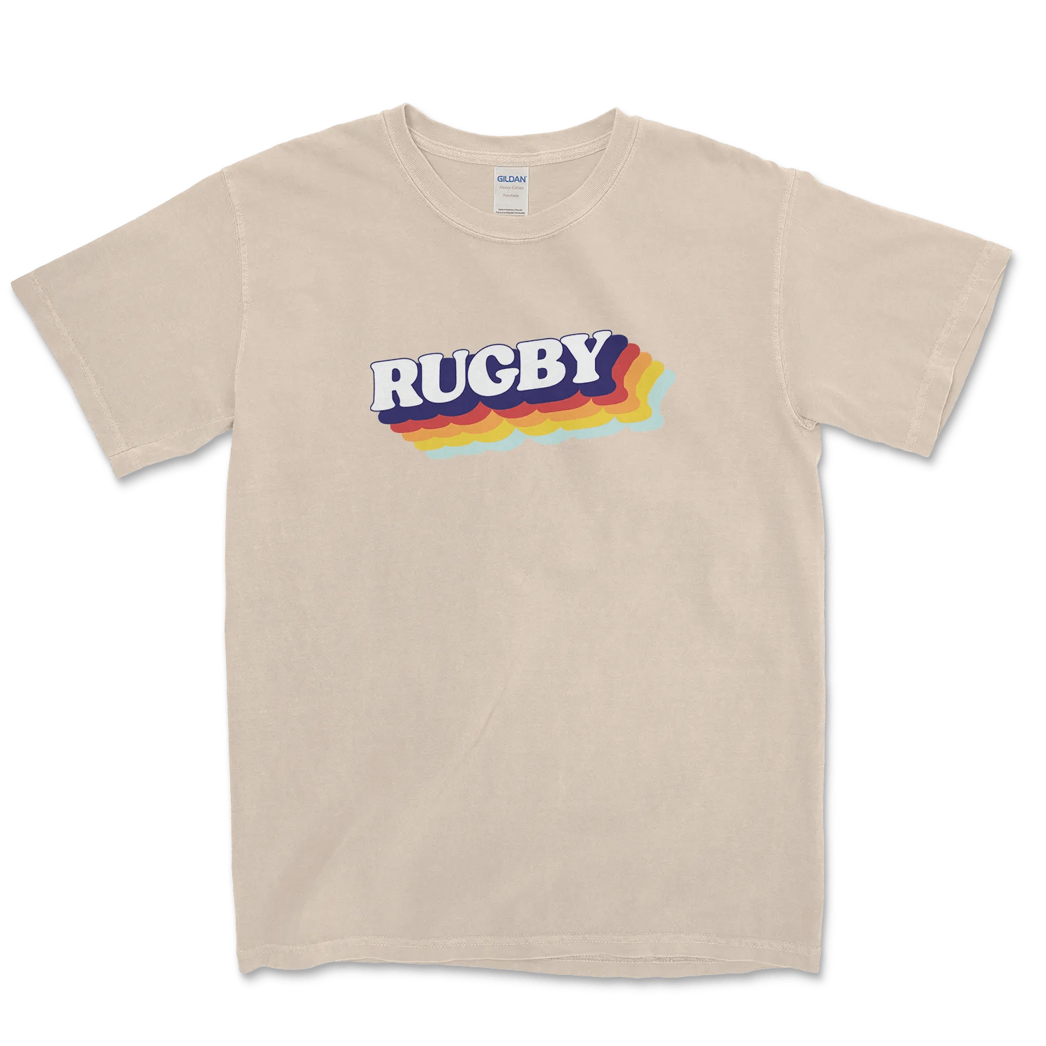T-shirt Rugby Vintage – Esprit 70s & Passion Ovale-Garçon bien vêtu