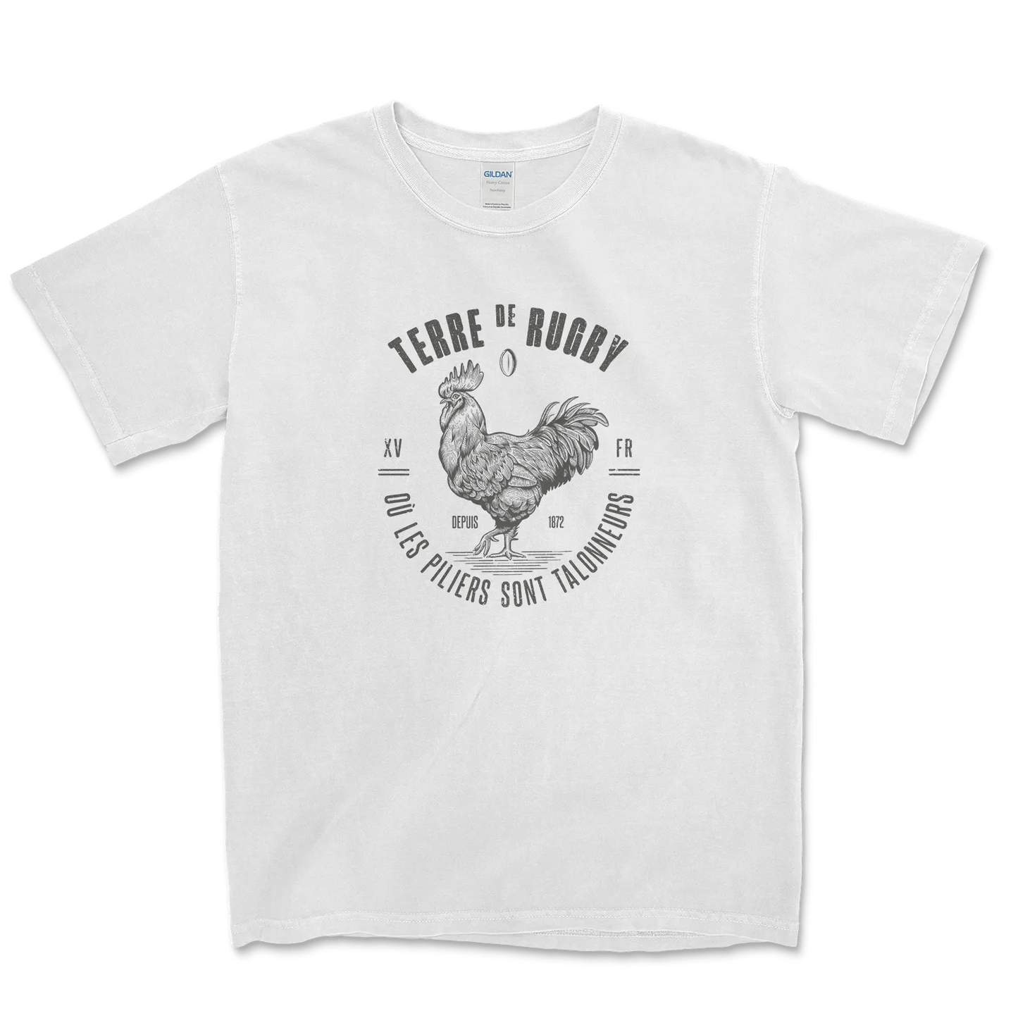 T-Shirt Terre de Rugby-Garçon bien vêtu