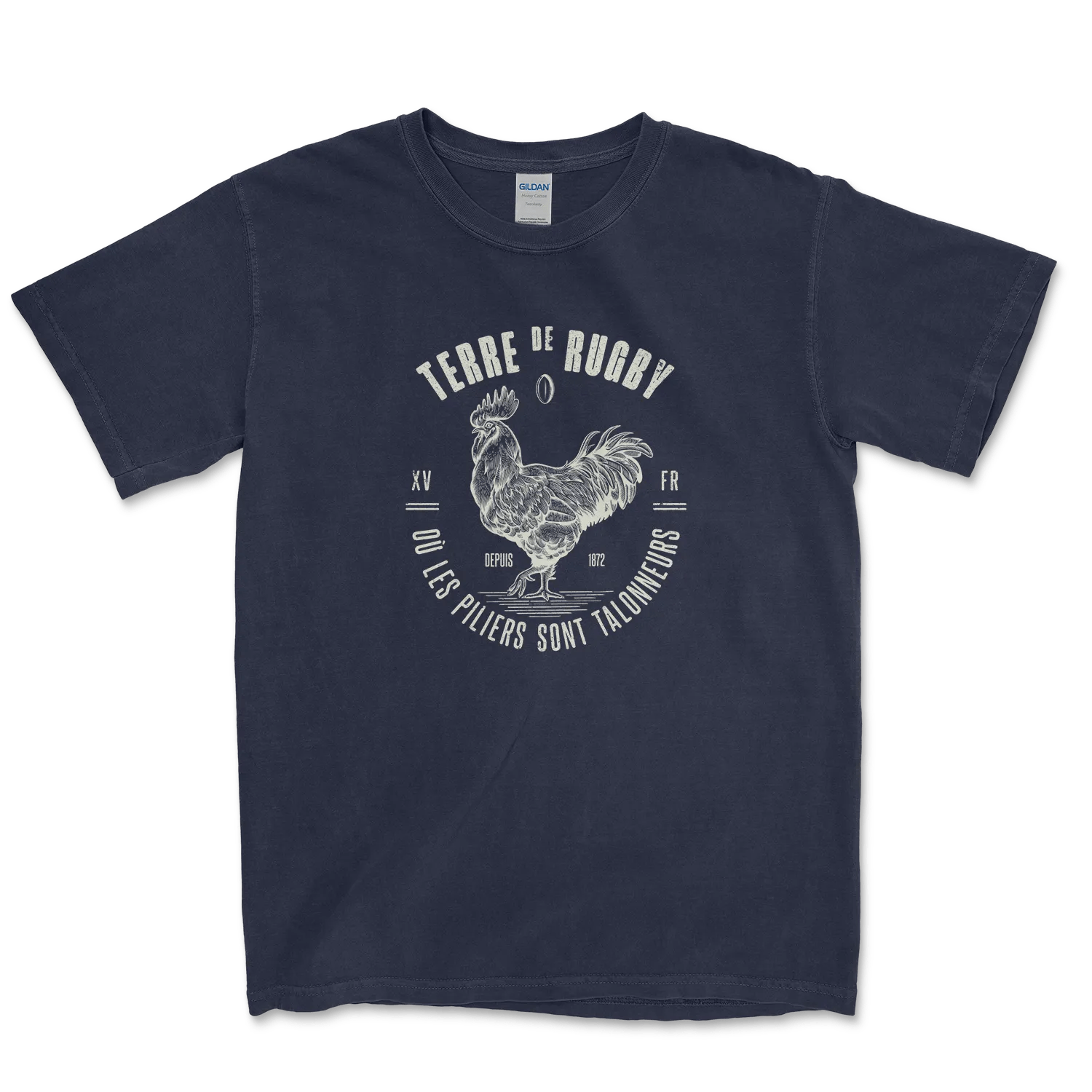 T-Shirt Terre de Rugby-Garçon bien vêtu