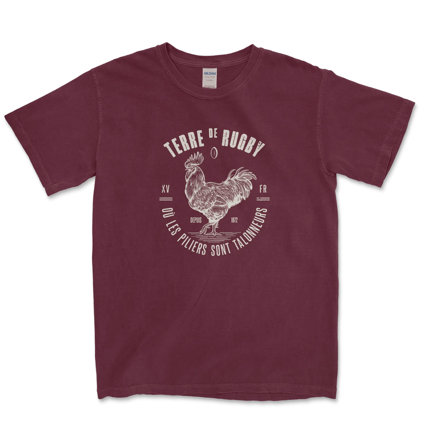 T-Shirt Terre de Rugby-Garçon bien vêtu