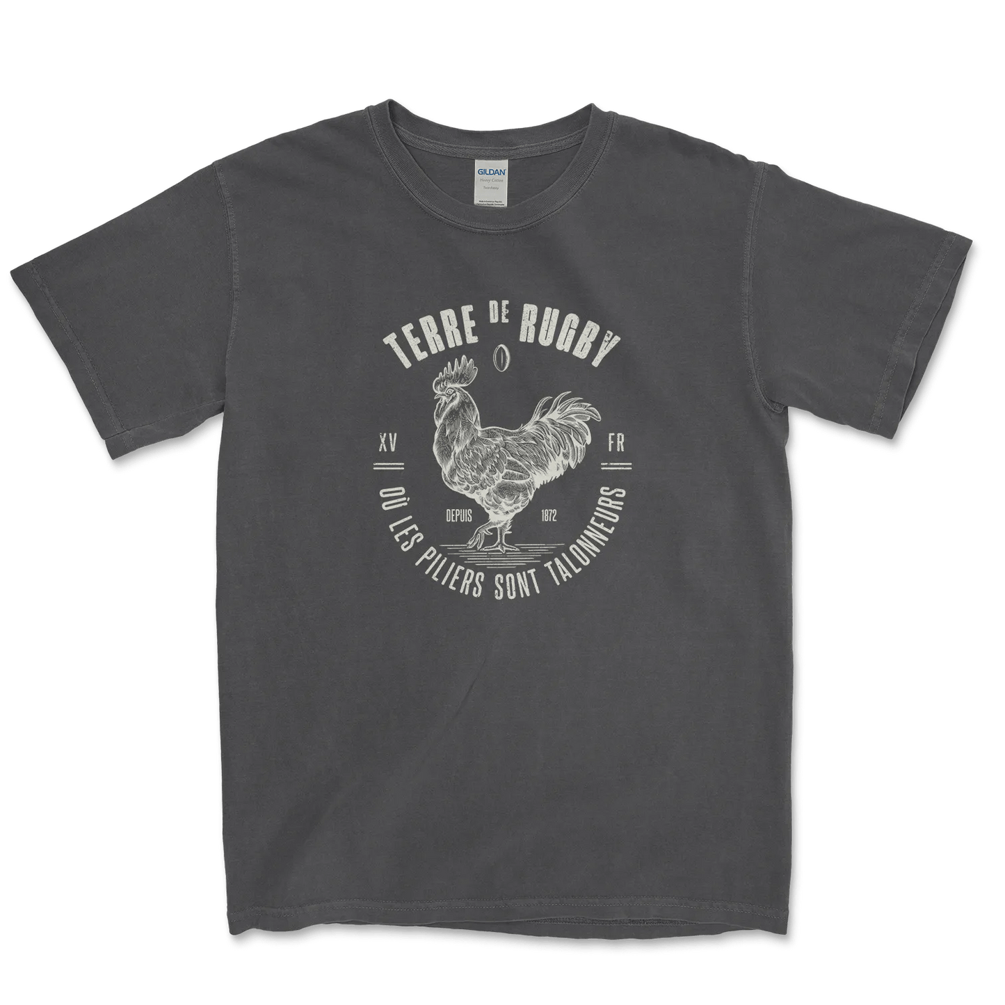 T-Shirt Terre de Rugby-Garçon bien vêtu