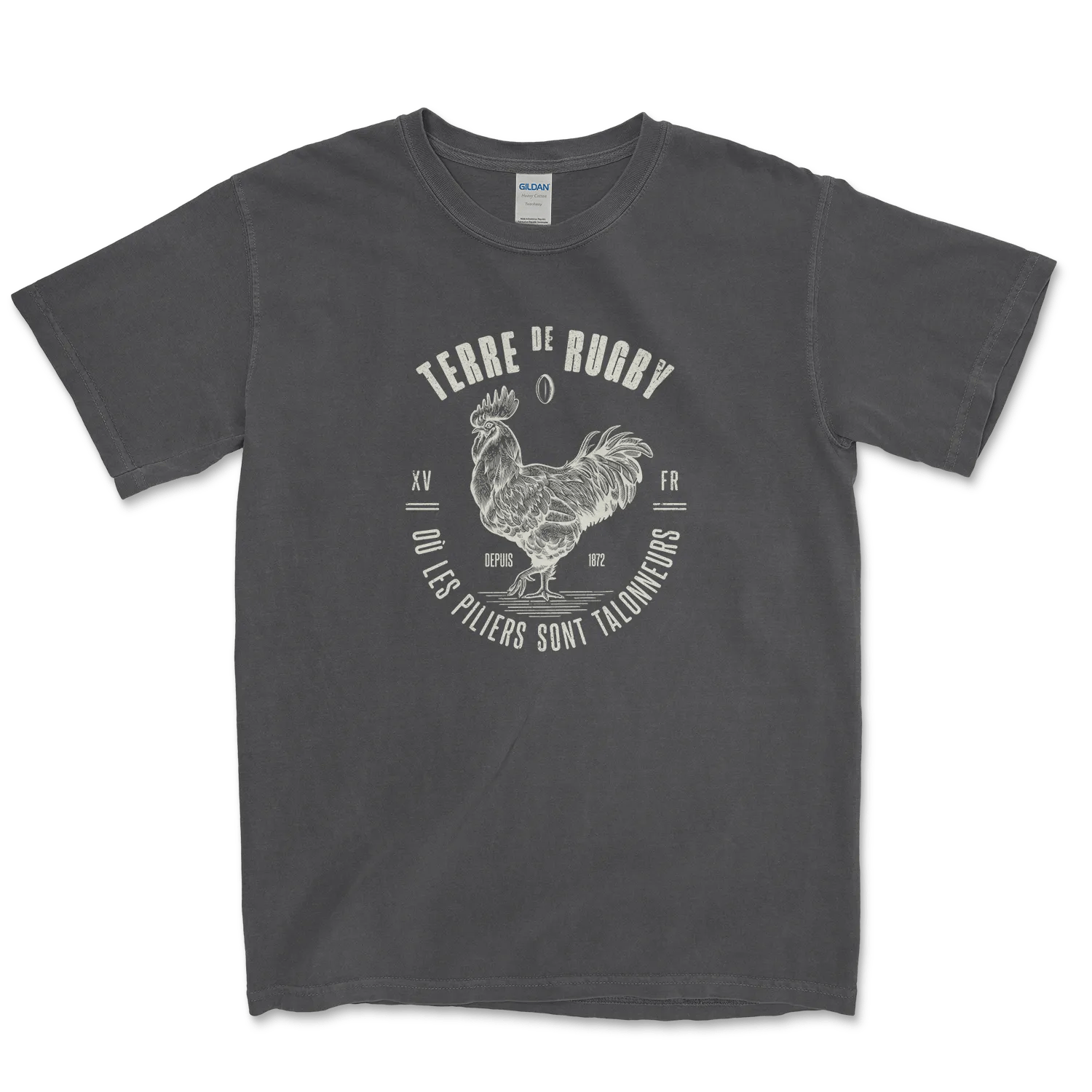 T-Shirt Terre de Rugby-Garçon bien vêtu