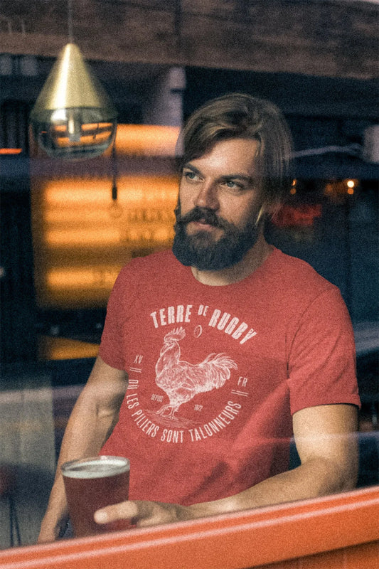 T-Shirt Terre de Rugby-Garçon bien vêtu