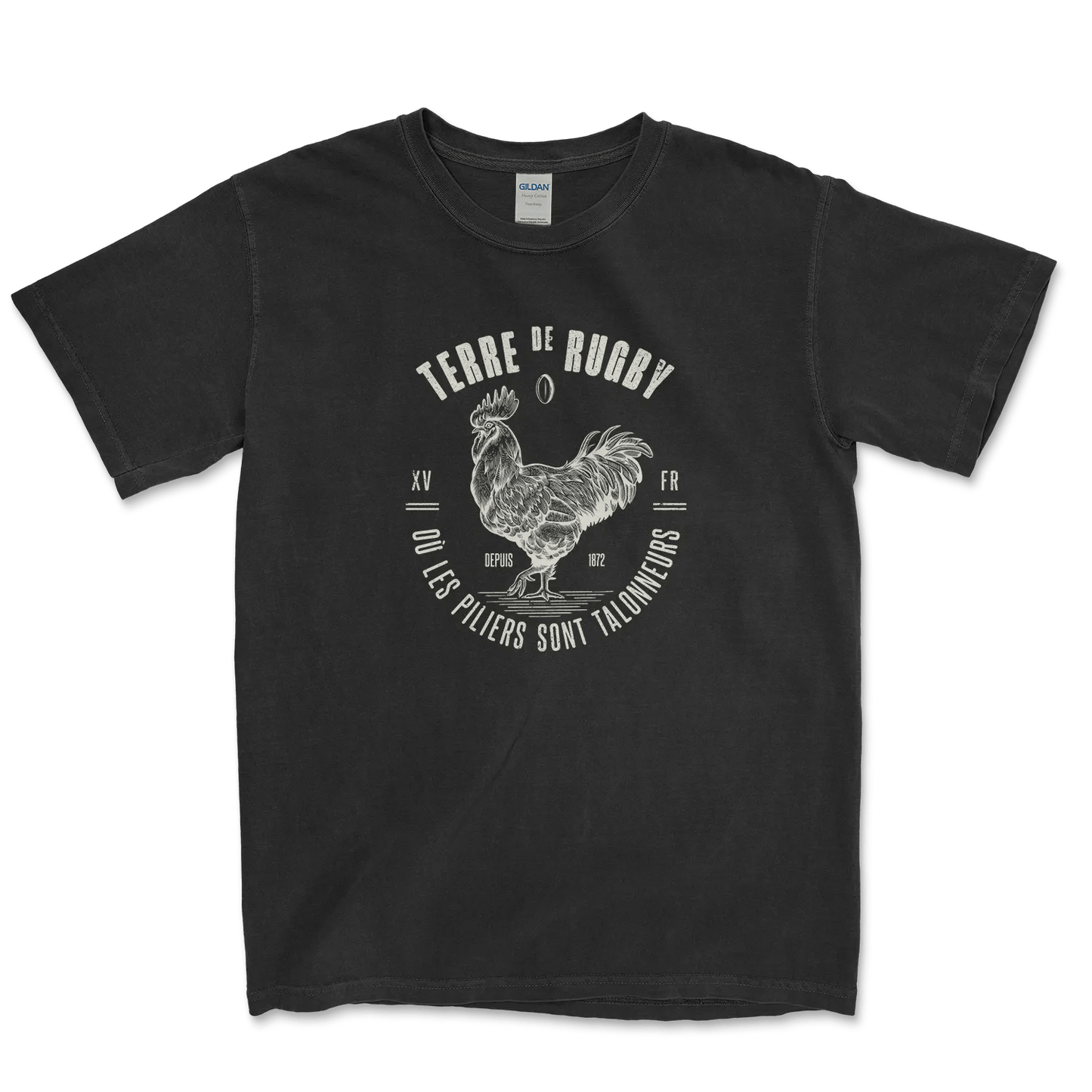 T-Shirt Terre de Rugby-Garçon bien vêtu